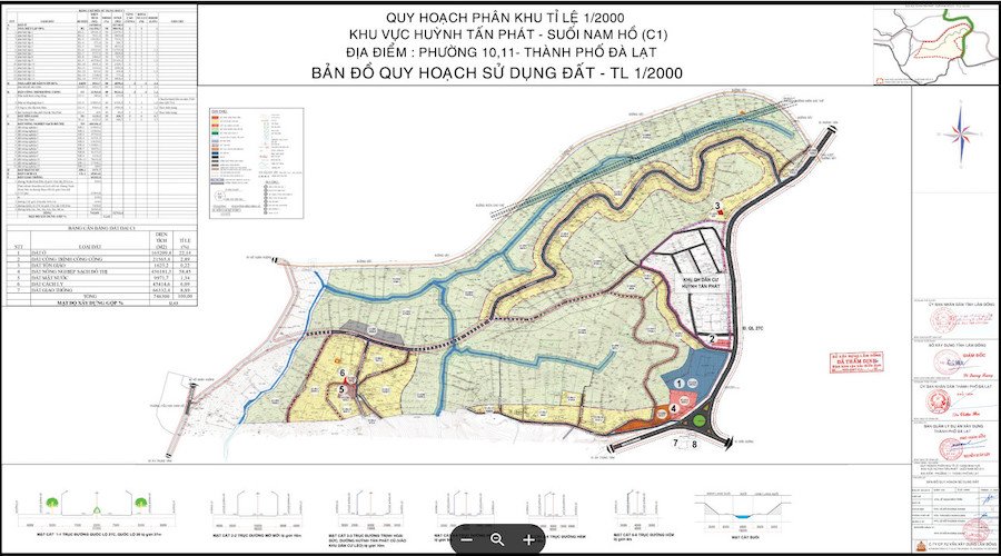 Khu quy hoạch Huỳnh Tấn Phát phường 11 Đà Lạt