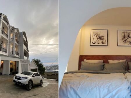 Khách Sạn 4 Tầng Hai Mặt Tiền Sổ Riêng Mai Hắc Đế, P6, Đà Lạt, 87.8 m²