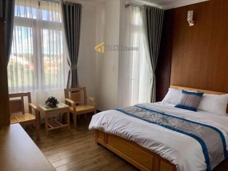 Khách sạn Hẻm ô tô lớn Hùng Vương, P9, Đà Lạt, 459m2, 20 Phòng