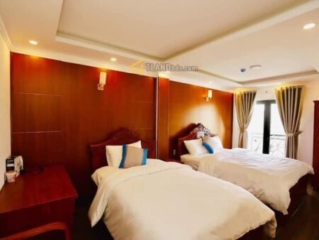 Khách sạn Hẻm ô tô lớn Hùng Vương, P9, Đà Lạt, 459m2, 20 Phòng