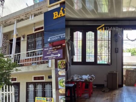 Nhà Phố 2 Tầng Hai Mặt Tiền Trần Phú, P3, Đà Lạt giá 3.8 tỷ