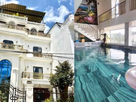 Villa có Hồ bơi Mặt Tiền KQH An Sơn, P4, 207.2 m² mặt tiền 10m