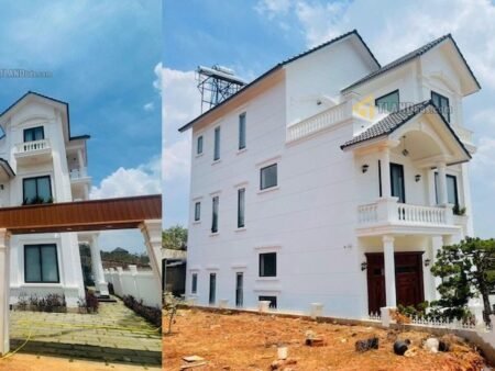 Villa 2 Tầng Hẻm Ô Tô Lớn Măng Lin, P7, Đà Lạt, 10.6m x 20m