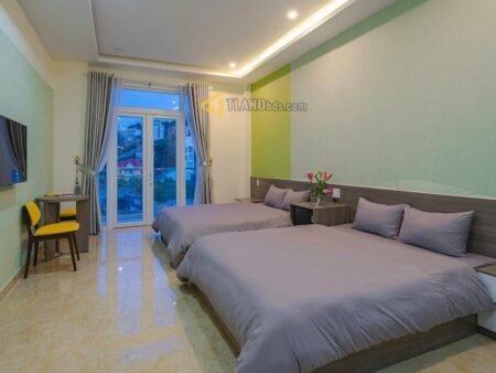 Khách Sạn 5 Tầng Hẻm Ô Tô Lớn Nam Hồ, P11, 201m2 ngang 13.5m