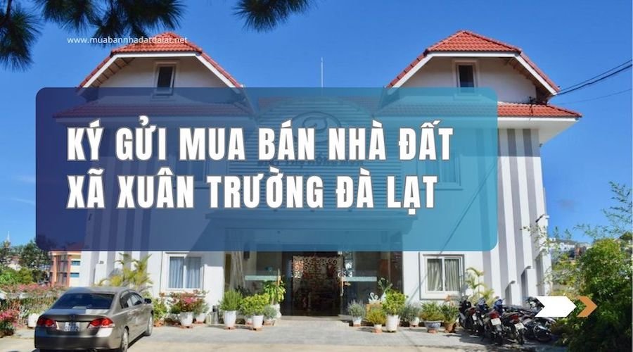 Ký gửi mua bán nhà đất xã Xuân Trường Đà Lạt