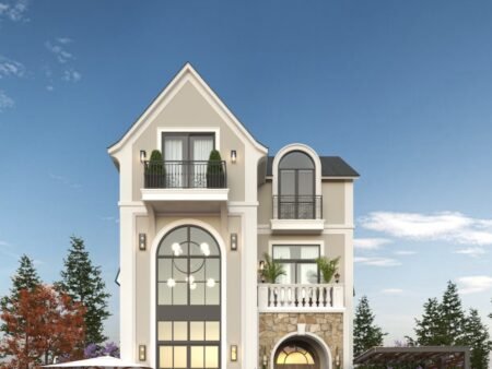 Villa 5 Tầng Mặt Tiền KQH Hùng Vương, P11, 224 m², với mặt tiền rộng 12m