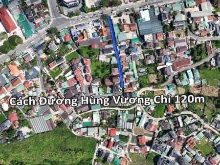 Villa 2 Tầng Hẻm Ô Tô Lớn Hùng Vương, P9, Đà Lạt, 451m² mặt tiền 20m
