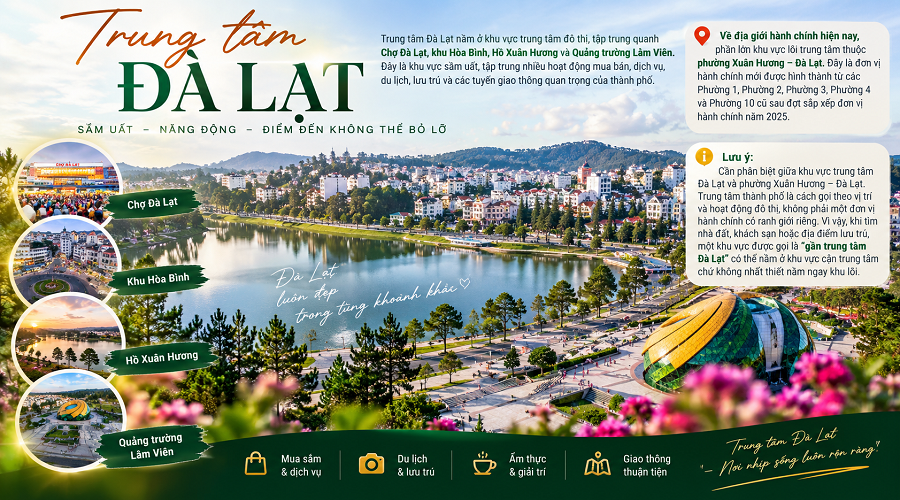 Trung tâm Đà Lạt ở đâu?