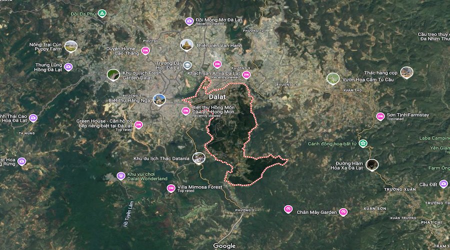 Vị Trí Địa Lý Phường 10 Đà Lạt