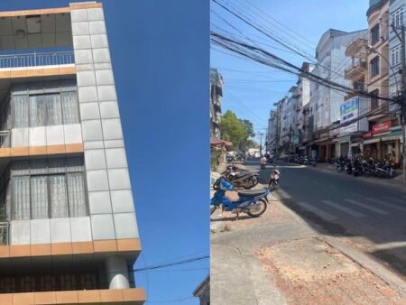 Khách Sạn Hai Mặt Tiền Hà Huy Tập, P3, Đà Lạt ngang 8m giá 209 tr/m2