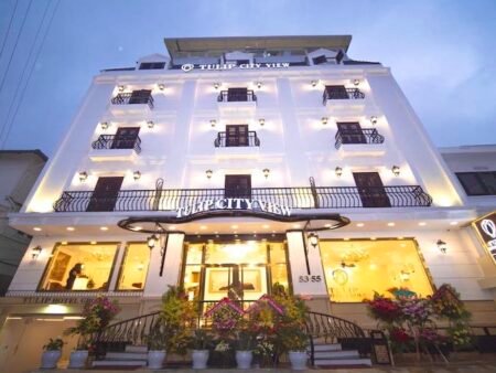 Khách Sạn Mặt Tiền Phan Như Thạch, P1, Đà Lạt, mặt tiền rộng 16.23m