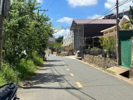 Đất Hai Mặt Tiền Đa Phú, Phường 7, Đà Lạt, mặt tiền rộng 10.5m