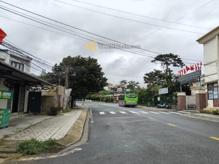 Đất Mặt Tiền Lương Thế Vinh, Phường 3, Đà Lạt khuôn đất rộng 12.1m x 25m