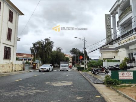 Đất Mặt Tiền Lương Thế Vinh, Phường 3, Đà Lạt khuôn đất rộng 12.1m x 25m