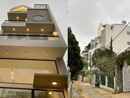 Khách Sạn Hẻm Ô Tô Lớn Nguyễn Đình Chiểu, P9, Đà Lạt, mặt tiền rộng 5m