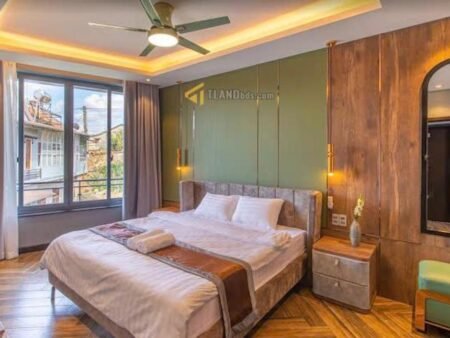 Homestay Villa Hẻm Ô Tô Nhỏ Xô Viết Nghệ Tĩnh, P7, Đà Lạt, mặt tiền ngang 21m
