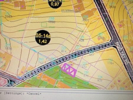 Đất hẻm ô tô lớn Mai Anh Đào, P8, Đà Lạt, mặt tiền rộng 16.65m