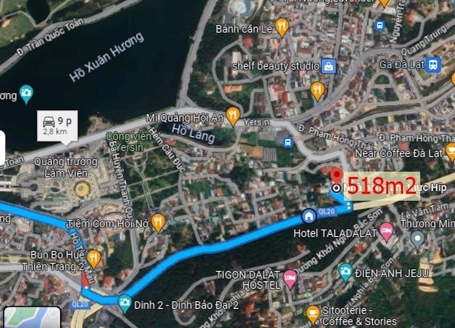 Villa Hẻm Ô Tô Lớn Trần Hưng Đạo, P10 gần 800m2 trung tâm Đà Lạt Villa Hẻm Ô Tô Lớn Trần Hưng Đạo, P10 gần 800m2 trung tâm Đà Lạt