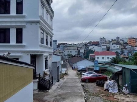 Đất hẻm ô tô nhỏ Nguyễn An Ninh, P6, Đà Lạt, khuôn đất 4.08m x 17m