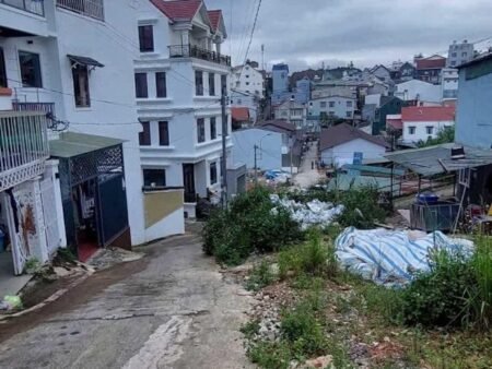 Đất hẻm ô tô nhỏ Nguyễn An Ninh, P6, Đà Lạt, khuôn đất 4.08m x 17m