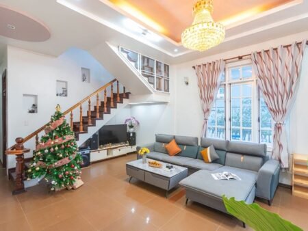 Nhà Phố Hẻm Ô Tô Lớn Lữ Gia, Phường 9, Đà Lạt, chiều ngang 6.95m