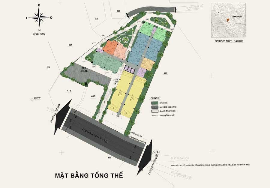 Mặt Bằng Và Thiết Kế căn hộ Sun Garden