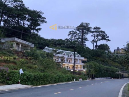 Villa 3 tầng mặt tiền Khe Sanh, P10, Đà Lạt, Mặt tiền rộng 80m