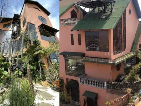 Homestay 5 tầng hẻm ô tô nhỏ Quốc Lộ 20, Xuân Thọ, Đà Lạt mặt tiền rộng 17m