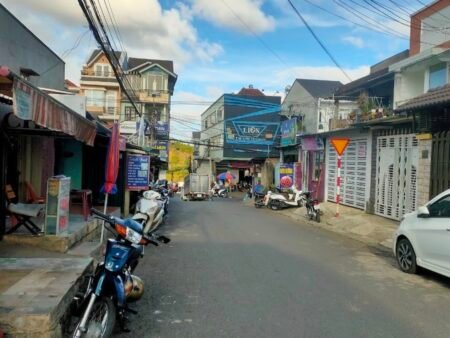 Đất mặt tiền Phan Đình Giót, P6, Đà Lạt, khuôn đất 5m x 15m