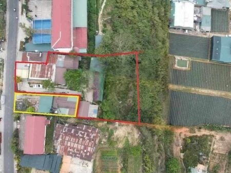 Nhà C4 mặt tiền Đống Đa, P3, Đà Lạt, khuôn đất rộng 14.12m x 34.7m