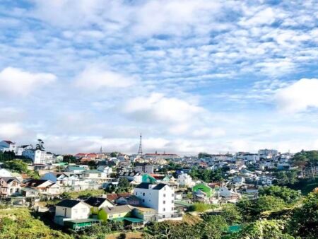 Nhà C4 mặt tiền Đống Đa, P3, Đà Lạt, khuôn đất rộng 14.12m x 34.7m