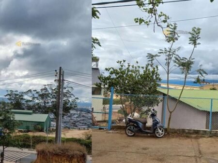 Đất và nhà cấp 4 hẻm ô tô lớn Tự Phước, P11, Đà Lạt, mặt tiền rộng 23m