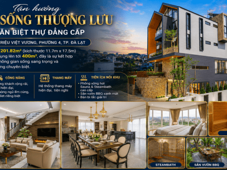 Villa Biệt Thự Triệu Việt Vương Phường 4 Đà Lạt - 202m² - 24 tỷ