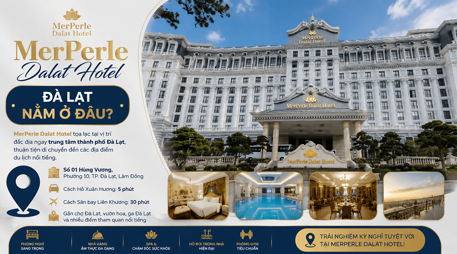 MerPerle Dalat Hotel Đà Lạt nằm ở đâu?