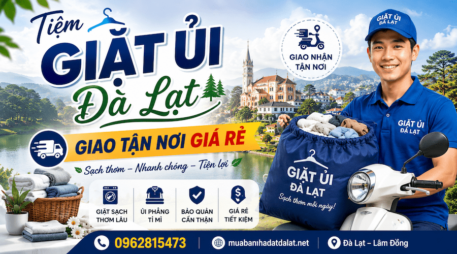 Tiệm giặt ủi giao tận nơi giá rẻ