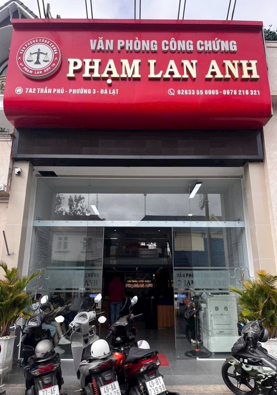 Văn phòng công chứng Phạm Lan Anh Đà Lạt – Địa chỉ