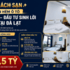 Khách sạn 4 tầng hẻm oto Đào Duy Từ P Xuân Hương (P4 cũ) Đà Lạt - 147 m² -13.5 tỷ
