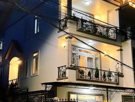 Nhà 4 tầng 2 Mặt Tiền KQH Thái Lâm P4 Đà Lạt 116,8m² - 11 tỷ