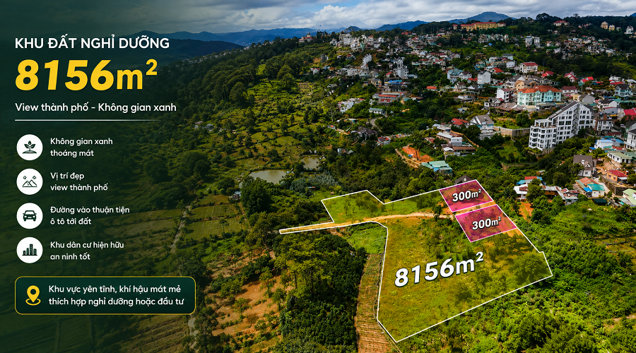 Villa thô trên 8.150m2 Đất Thung Lũng Hoàng Hoa Thám - Khe Sanh Đà Lạt - 3 Sổ Riêng - 38 Tỷ Villa thô trên 8.150m2 Đất Thung Lũng Hoàng Hoa Thám - Khe Sanh Đà Lạt - 3 Sổ Riêng - 38 Tỷ