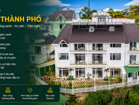 Villa 3 tầng làm khách sạn view Lê Văn Tám P10 cũ Đà Lạt 522,73 m2 - 39 tỷ