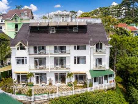 Villa 3 tầng làm khách sạn view Lê Văn Tám P10 cũ Đà Lạt 522,73 m2 - 39 tỷ