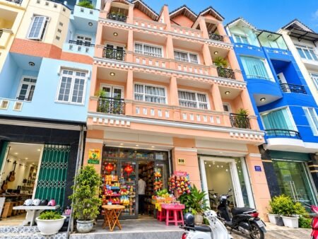 Nhà 4 tầng KQH Mạc Đĩnh Chi P4 Đà Lạt - 44m2 5PN- 6.3 Tỷ