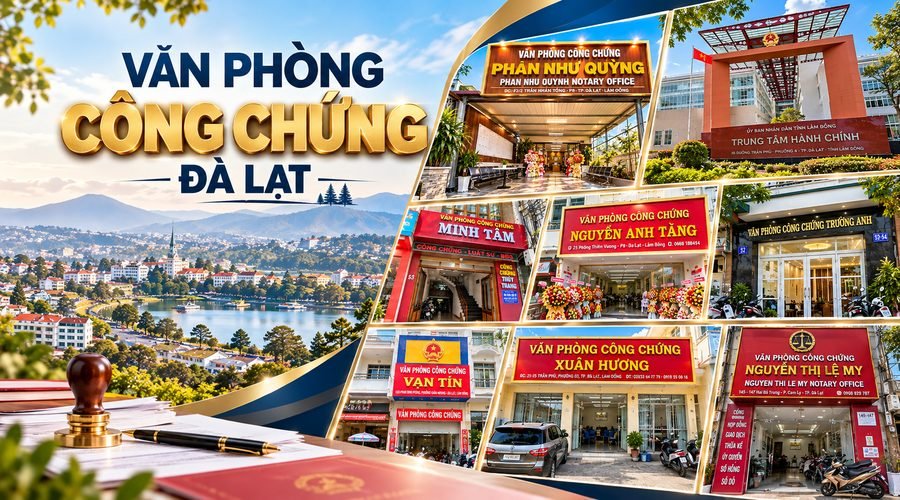 Văn Phòng Công Chứng Đà Lạt: Danh Sách Văn Phòng Uy Tín Đà Lạt