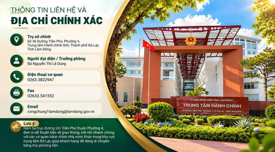 Phòng Công Chứng Số 1 Tỉnh Lâm Đồng